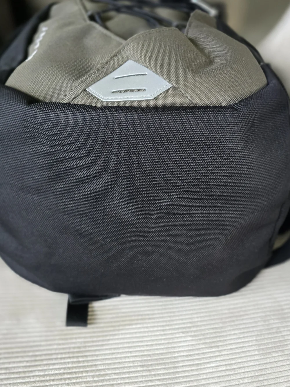 The North Face Jester Backpack - Olive Green & Black 28L Laptop & Pocket See Pic